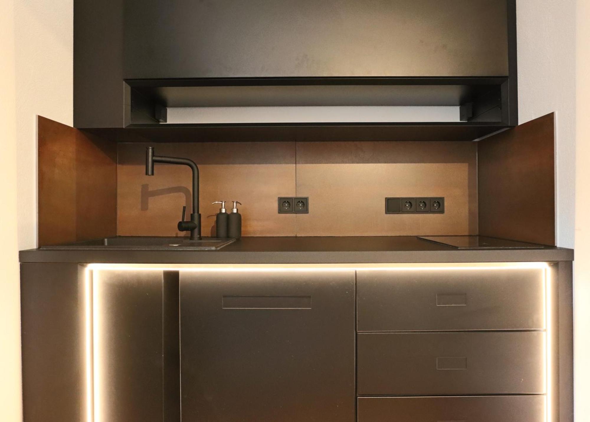 Loft Apartment Mit Grosser Badewanne B Mugeln Exterior foto
