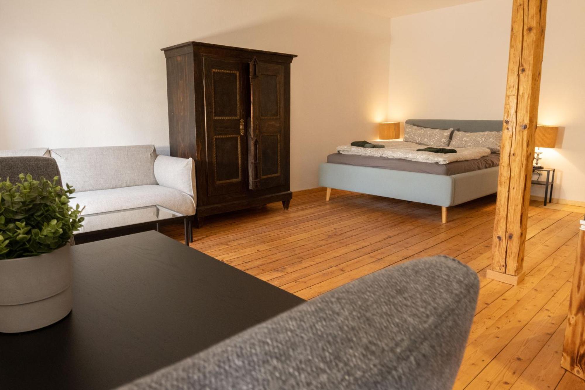 Loft Apartment Mit Grosser Badewanne B Mugeln Exterior foto